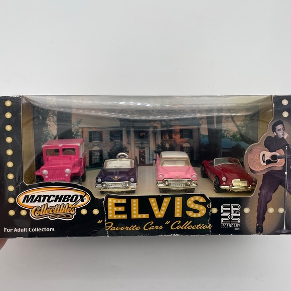 Other - NEW Matchbox Collectibles Elvis Favorite Cars Set Of 4‎ Edition Diecast Set